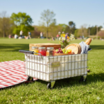 Stainless steel camping trolley OEM manufacturer