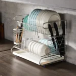 Stainless steel kitchenware storage racks category