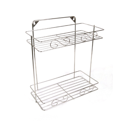 Bathroom wall mount 2 tiers Shelf