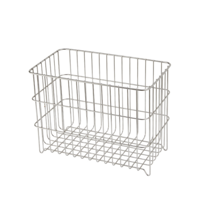 stainless steel countertop storage draining basket large