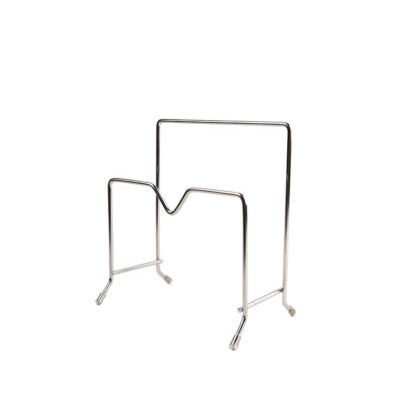 stainless steel chopping board & pot lid rack