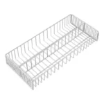 Rustproof stainless steel wire flatware drawer organizer and cutlery draining tray, expertly manufactured by Tanapbaekga factory in Chao'an District for global B2B wholesale and OEM orders.