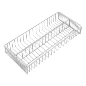 Rustproof stainless steel wire flatware drawer organizer and cutlery draining tray, expertly manufactured by Tanapbaekga factory in Chao'an District for global B2B wholesale and OEM orders.