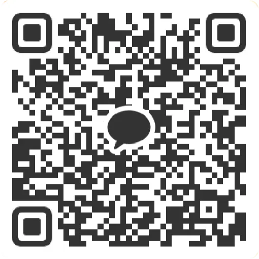 Scan KakaoTalk QR code for B2B inquiries on stainless steel protective plates and custom hardware processing services.