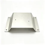 Custom heavy-duty stainless steel hat channel bracket designed for secure industrial equipment mounting and structural support.