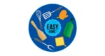 Easy Home logo. A global brand that trusts our factory for high-quality bathroom shelving and space-saving racks.